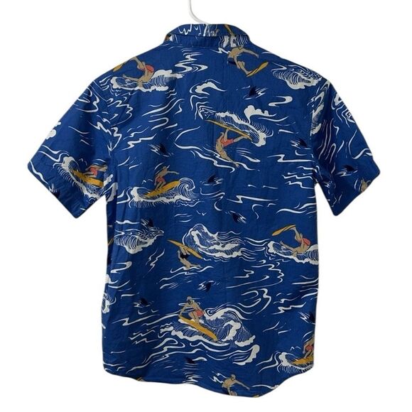 Big Boys Old Navy,Calvin Klein Button Down Short sleeve Shirt,(Size 10/12) - Picture 3 of 9